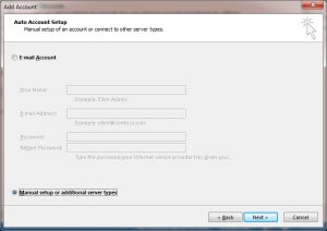 Outlook Add Account2