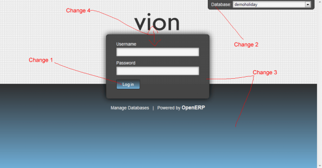 OpenERP 7 Web Client Style