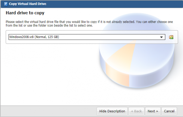 Copy Virtual Hard Drive